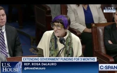 Rep. Rosa DeLauro: GOP Continuing Resolution Will Raise Housing Costs and Fuel Evictions