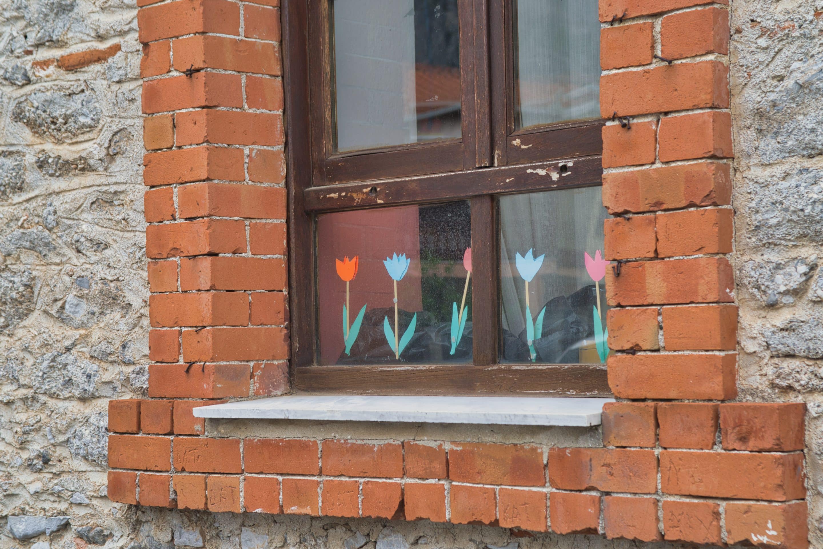 Window in the old school