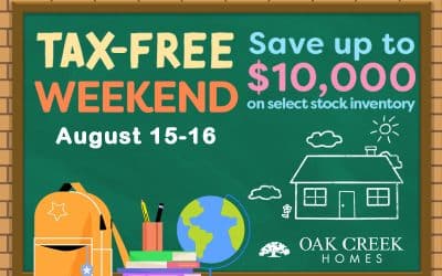 Oak Creek Homes to Hold ‘Tax-Free Weekend Sale’ on Factory-Built Homes
