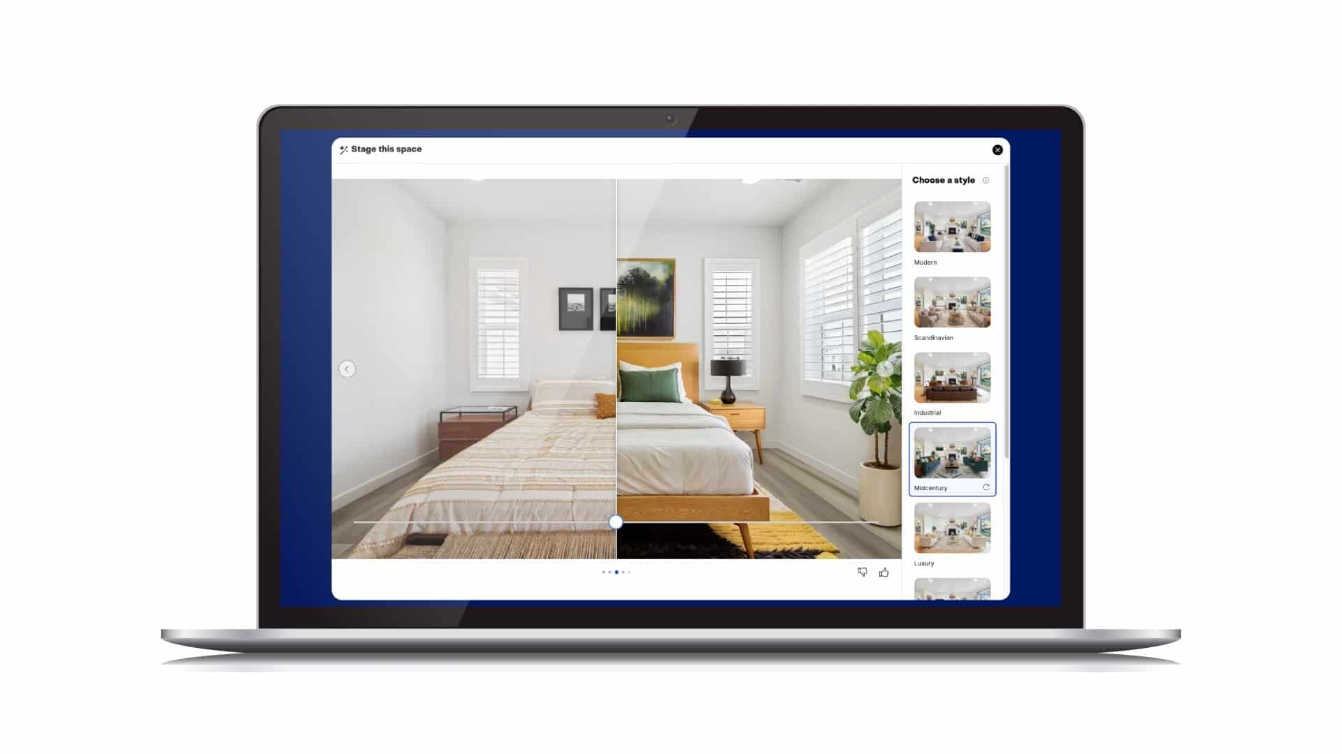 Zillow AI-powered Virtual Staging Product Compare