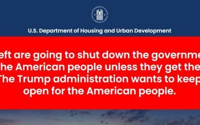HUD Secretary Turner: ‘The Radical Left Are Going to Shut Down the Government’