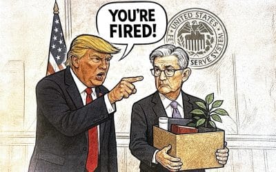 Trump Posts Meme Showing Him Firing Jerome Powell