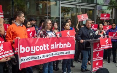 Coalition of San Francisco Community Groups and Unions Urge Boycott of Airbnb