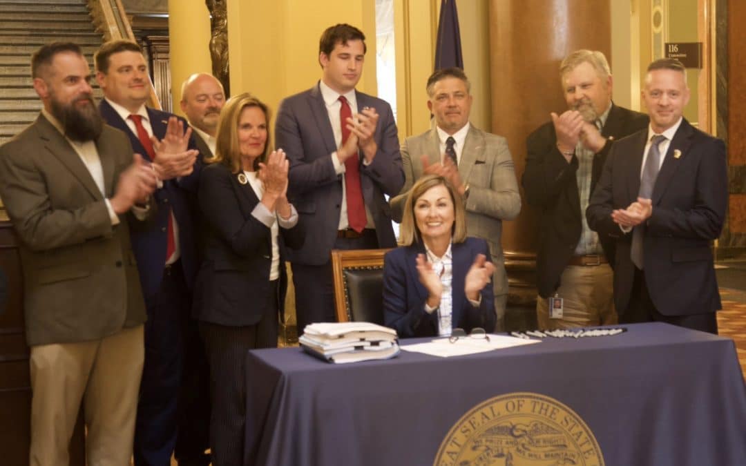 Iowa Gov. Reynolds Signs Property Tax Relief Bill into Law