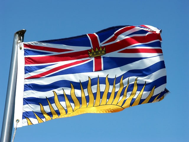 British Columbia Photo: Dennis Sylvester Hurd / Flickr Creative Commons