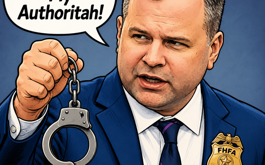 Pulte Asks Congress to Give the FHFA Enforcement Powers
