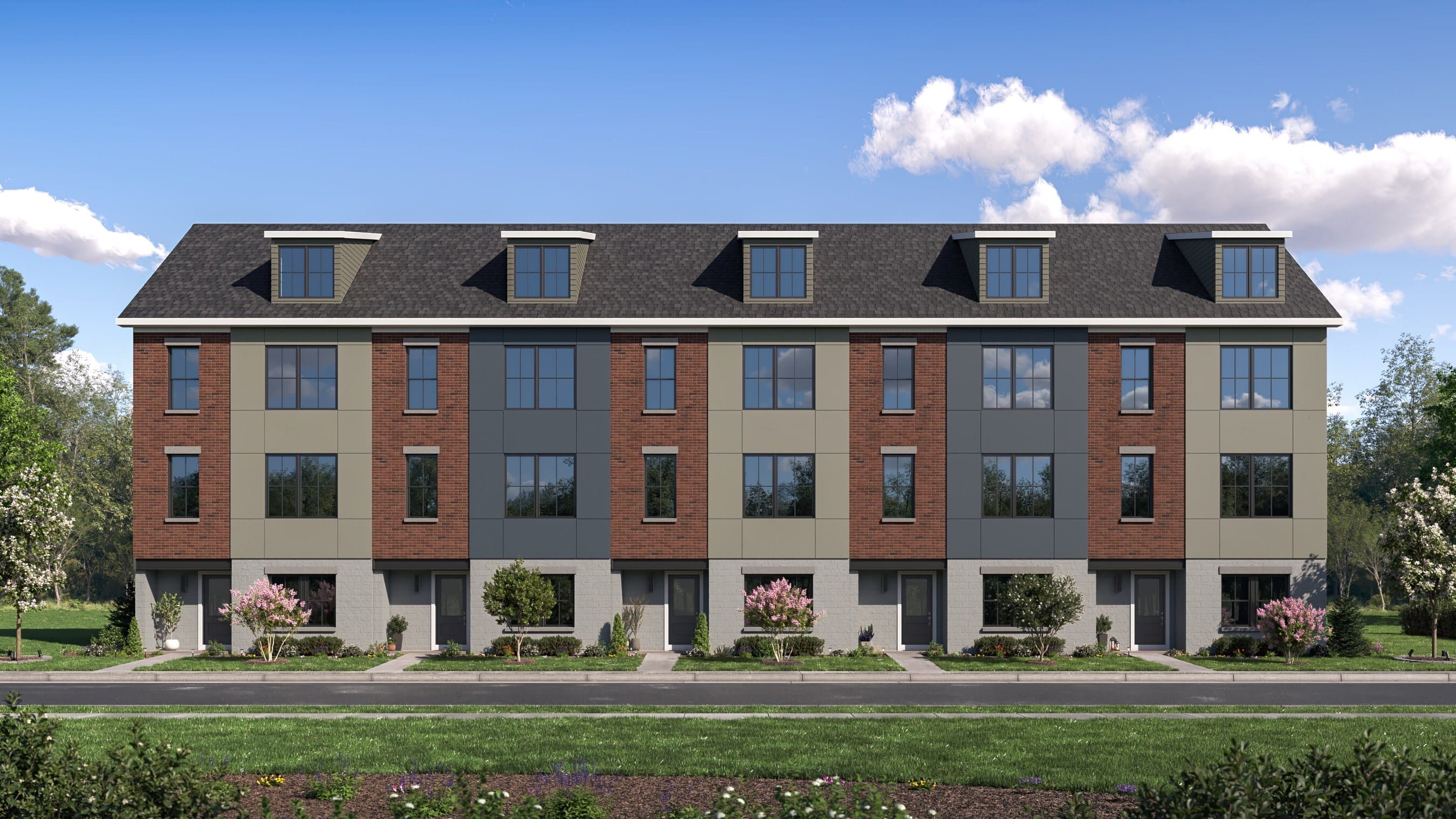 Lennar Corporation new boutique townhome community