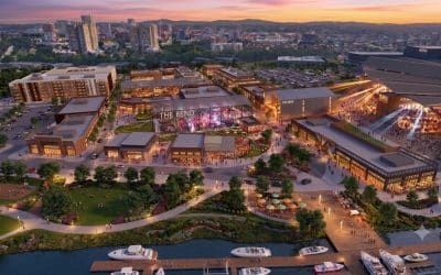 $350 Million Mixed-Use District Planned for Chattanooga Riverfront Development