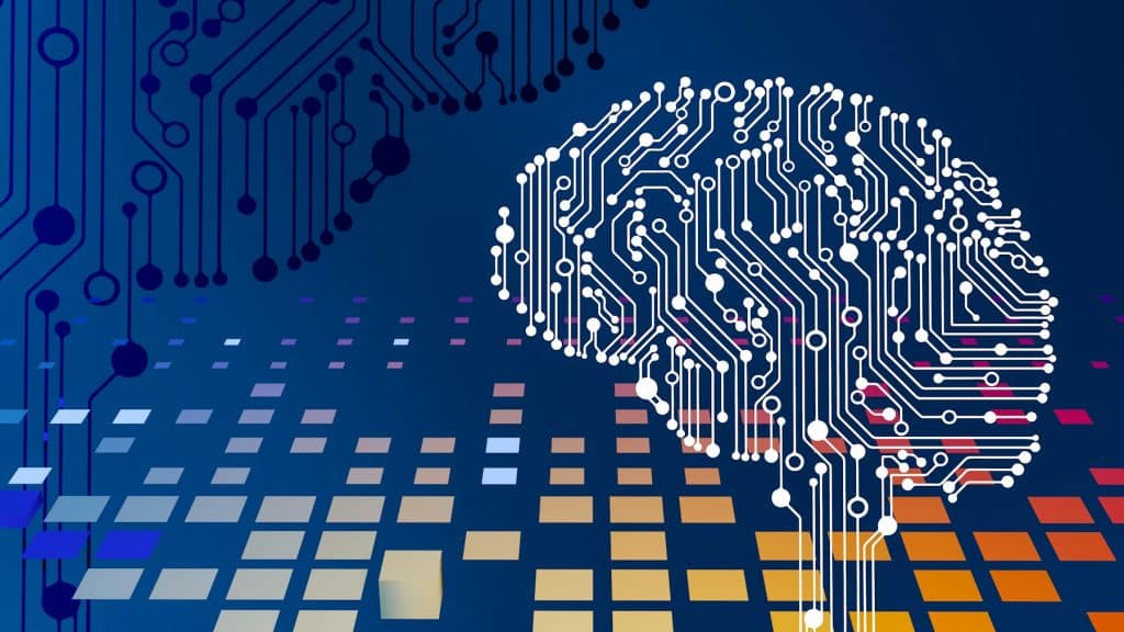 Abstract artificial intelligence illustration for NAR technology report coverage. Art/photo by Steve Johnson/Unsplash.
