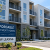 Newly constructed affordable apartment development illustrating the mismatch between available units and extremely low-income housing needs