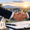 Mortgage professionals reviewing a residential loan and technology platform, representing Mortgage Treasury's investment commitment to AngelAi