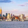Jersey City skyline illustrating BCB Bancorp's commercial and multifamily real estate problem-loan sale