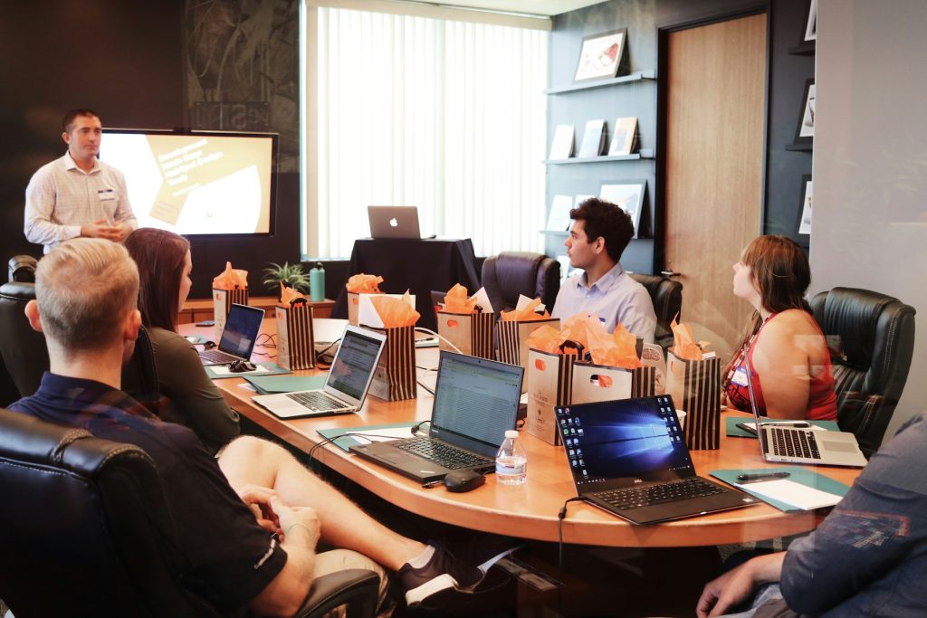 Corporate boardroom meeting, illustrative image for Better governance coverage. Photo by Campaign Creators/Unsplash.