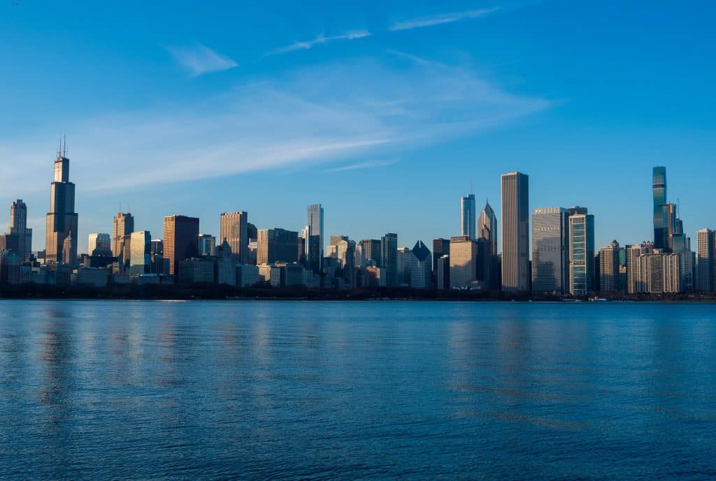 Chicago housing market skyline