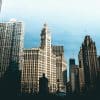 Chicago skyline illustrating the federal court dispute involving Zillow, MRED and Compass