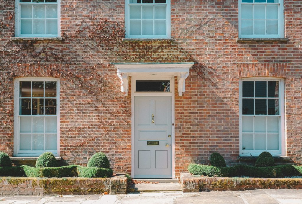 English residential housing representing a new-build first-time buyer program