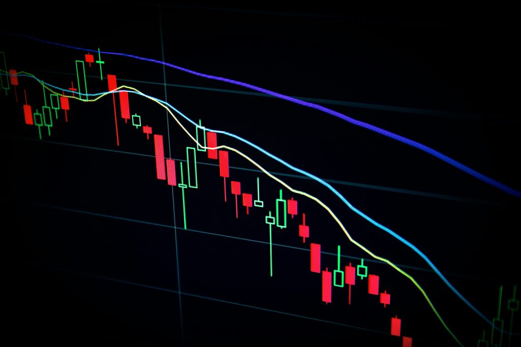 Stock-market trading screens illustrating the sharp decline in Fair Isaac shares