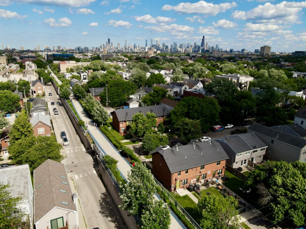 Chicago residential buildings representing Fannie Mae's multifamily foreclosure litigation