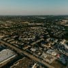Aerial view of residential development in Frisco, Texas