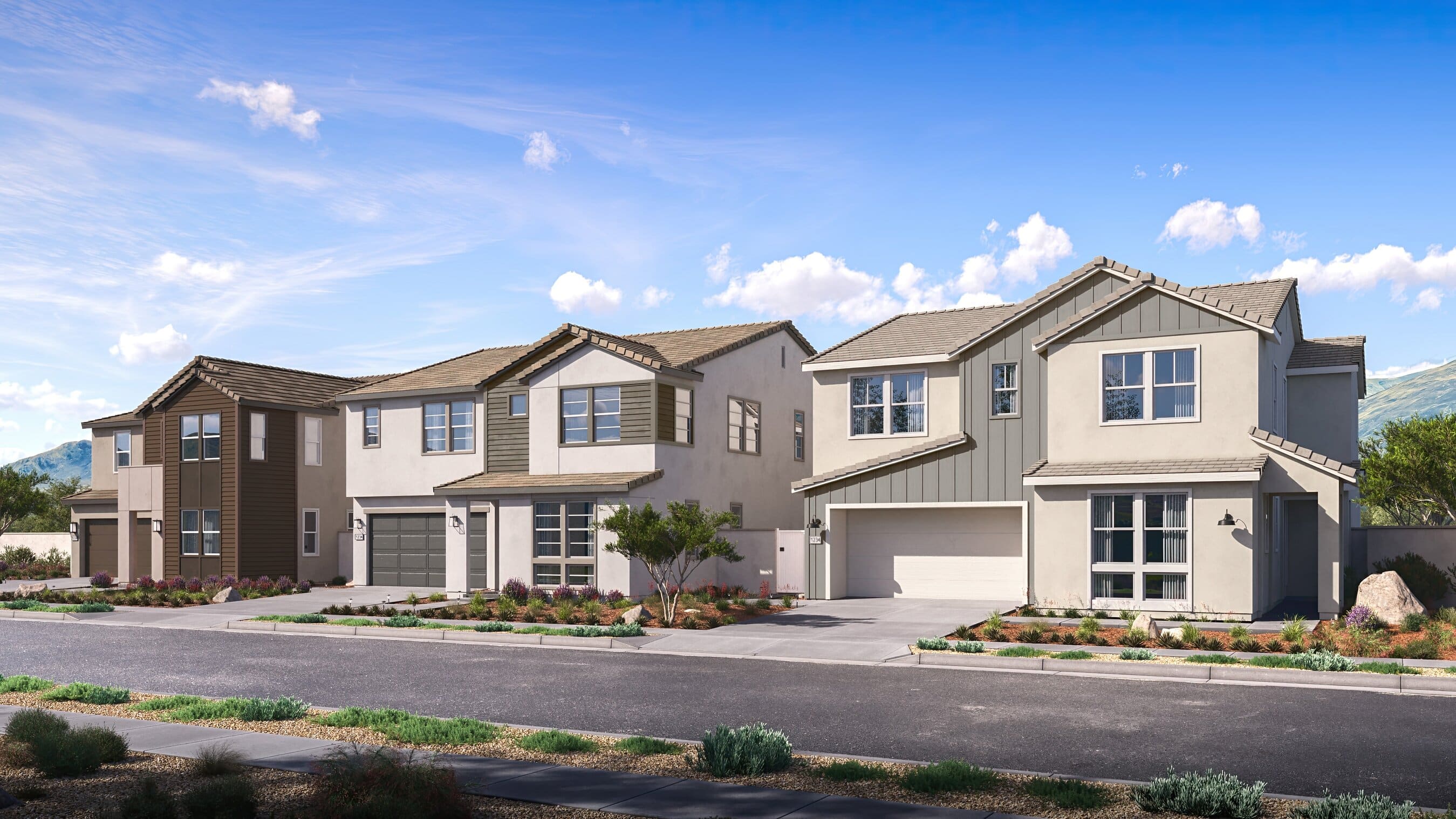 Lennar Homes — Housing Market Pressure — September 2026 Lennar single-family homes at the Sutton and Hollis collections in Valencia, California