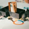 House model, mortgage documents and financial analysis materials
