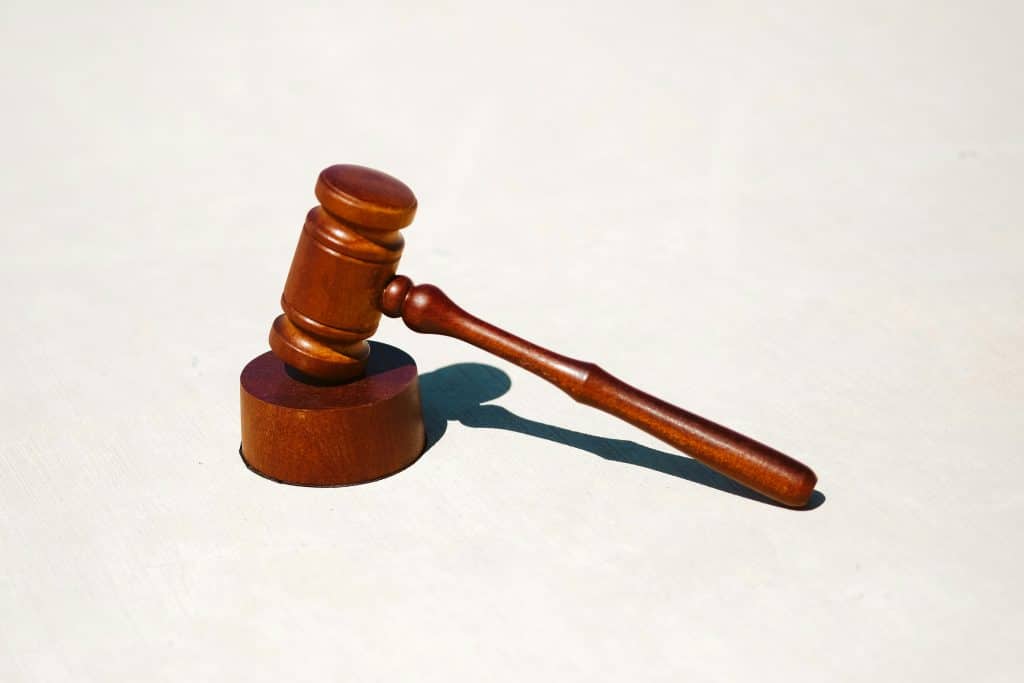 Judge's gavel and legal books illustrating the federal court ruling dismissing the UWM 401(k) ERISA lawsuit