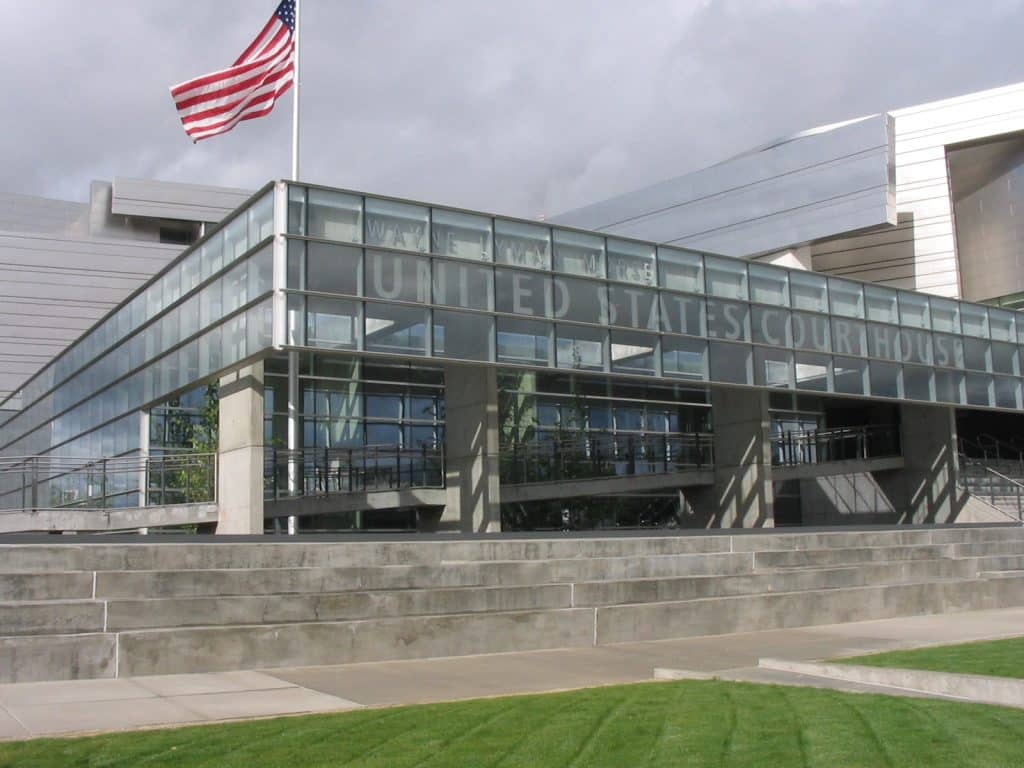Wayne L. Morse U.S. Courthouse in Eugene, Oregon, where the CFPB funding ruling was issued