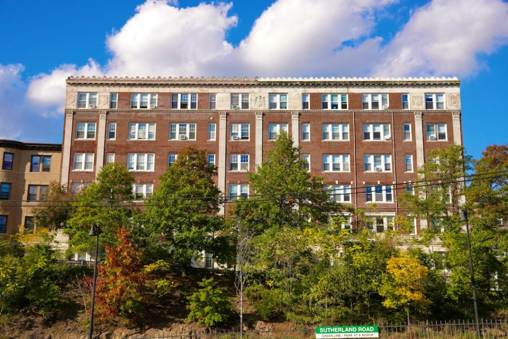 Affordable housing building in Massachusetts; representative image