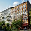 Residential streetscape in Berlin, Germany, illustrating debate over proposed public ownership of large apartment portfolios