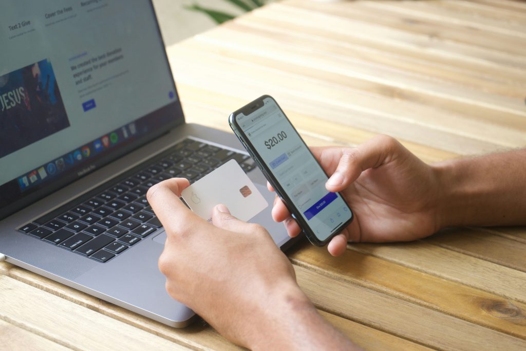 Digital business banking and payments, illustrative image for Real Wallet agent financial services