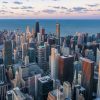 Chicago skyline illustrating office tenant lease rollover, not a specific property in Trepp analysis