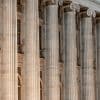 Classical civic building illustrating federal court proceedings; not the Missouri courthouse handling real estate commission settlements