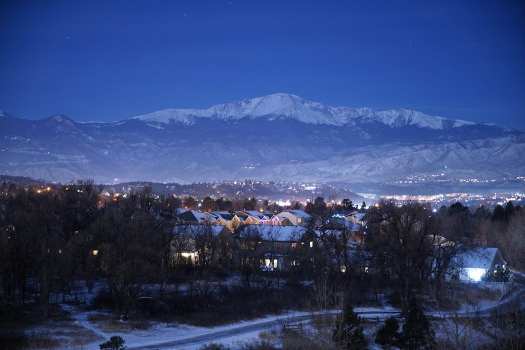 Colorado Springs and Pikes Peak, illustrative image for Andrew Deyo's move to NEXA Lending