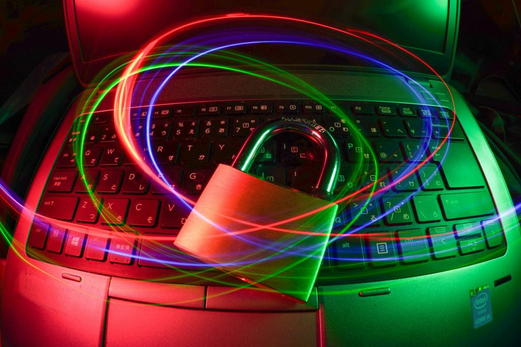 Computer security image illustrating mortgage lender cyber risk
