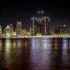 Detroit skyline, illustrative image of the city and not a verified current redevelopment view