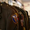 Military uniform on display, illustrating servicemember mortgage protections