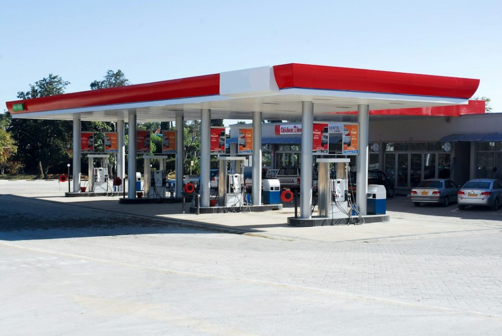 Illustrative gas station property representing convenience retail real estate; not a Getty Realty property