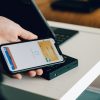 Payment card and mobile financial technology, illustrative image for rent and mortgage rewards