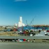 Industrial complex and yard illustrating outdoor storage advisory practice, not a Newmark client property