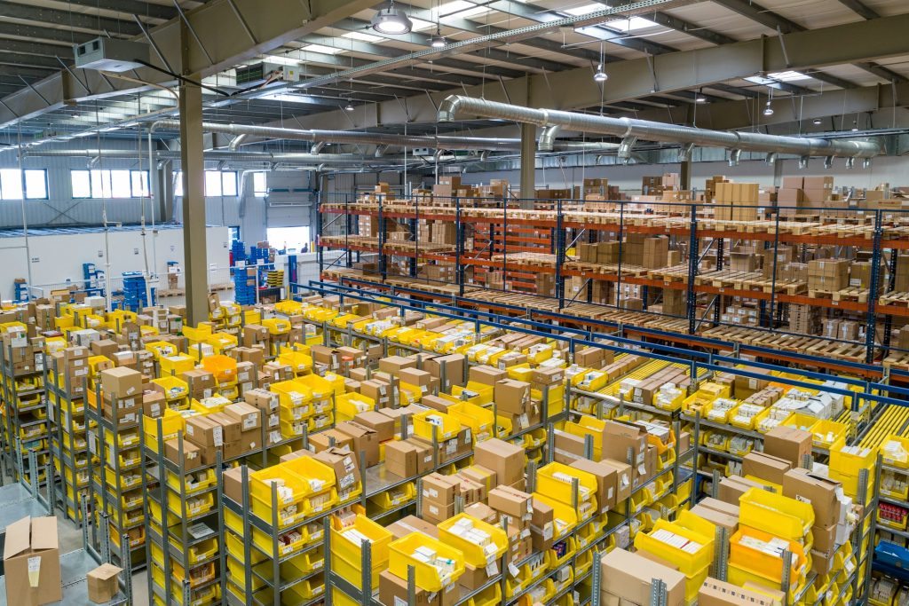 Industrial warehouse and logistics operations; illustrative photograph not identified as a Rexford property