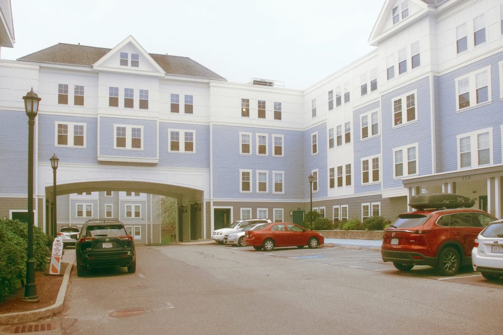 Senior housing property exterior illustrating LTC Properties' senior housing acquisitions