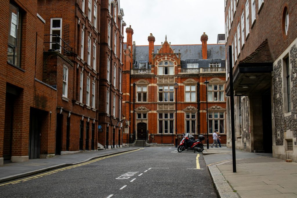 Residential street in London, illustrating UK housing market conditions; not a specific Nationwide mortgage transaction