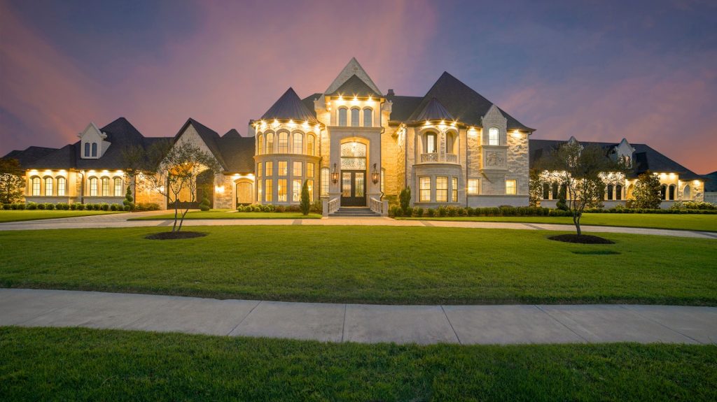 Luxury residential property exterior, illustrative photograph not identified as a Sotheby's listing