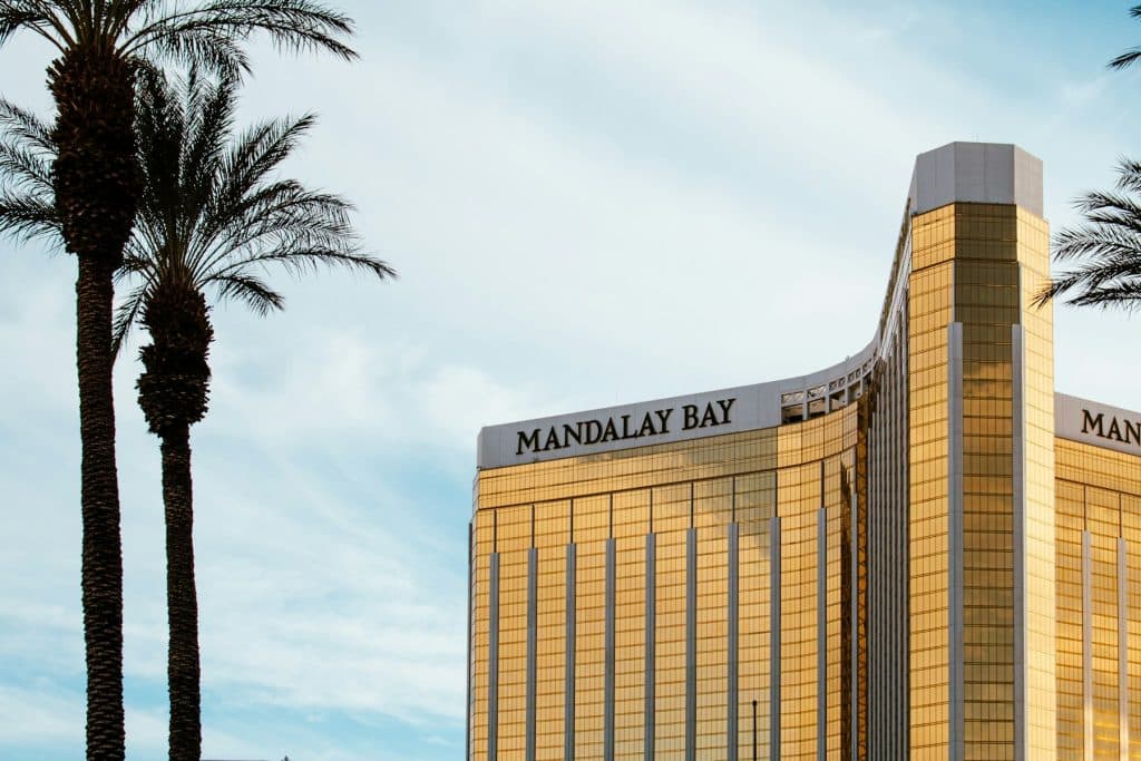 Mandalay Bay resort in Las Vegas, a property owned by VICI Properties