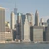 Lower Manhattan skyline and commercial office towers, illustrative photograph