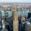 Manhattan office skyline photographed from SUMMIT One Vanderbilt, illustrating U.S. office investment