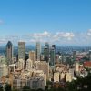 Montreal Quebec skyline viewed from Mount Royal, illustrating the market affected by the Centris data agreement