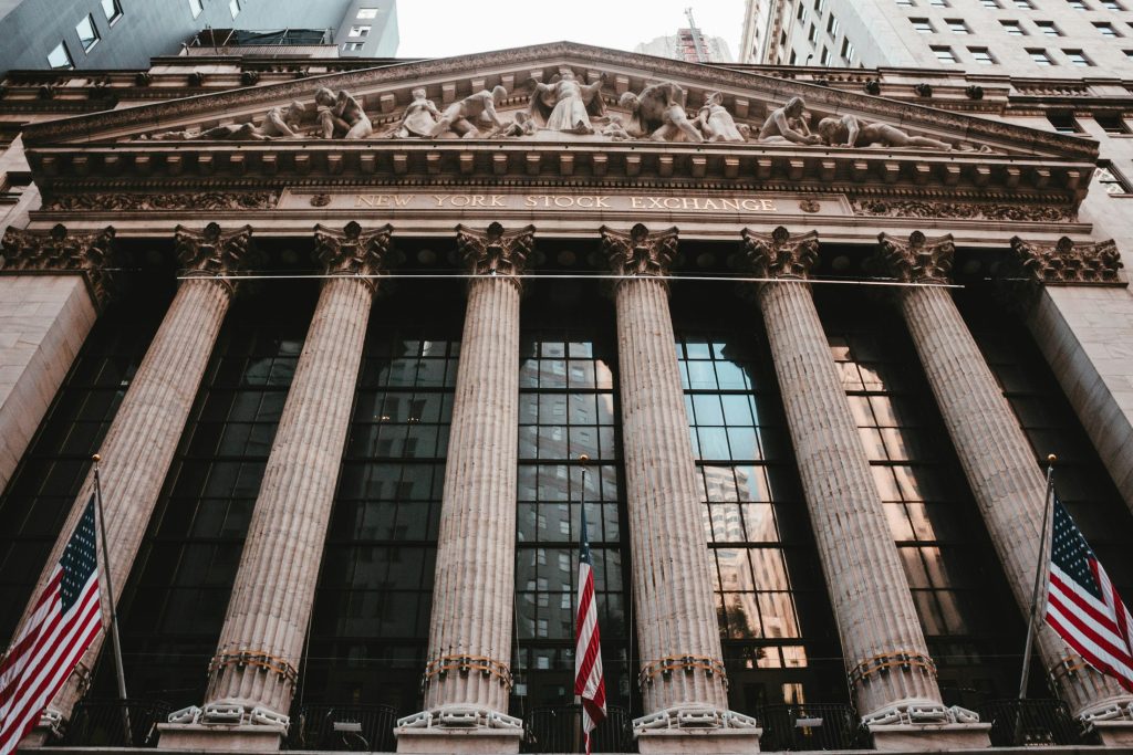 New York Stock Exchange building, illustrating U.S. securities market oversight and SEC examination priorities
