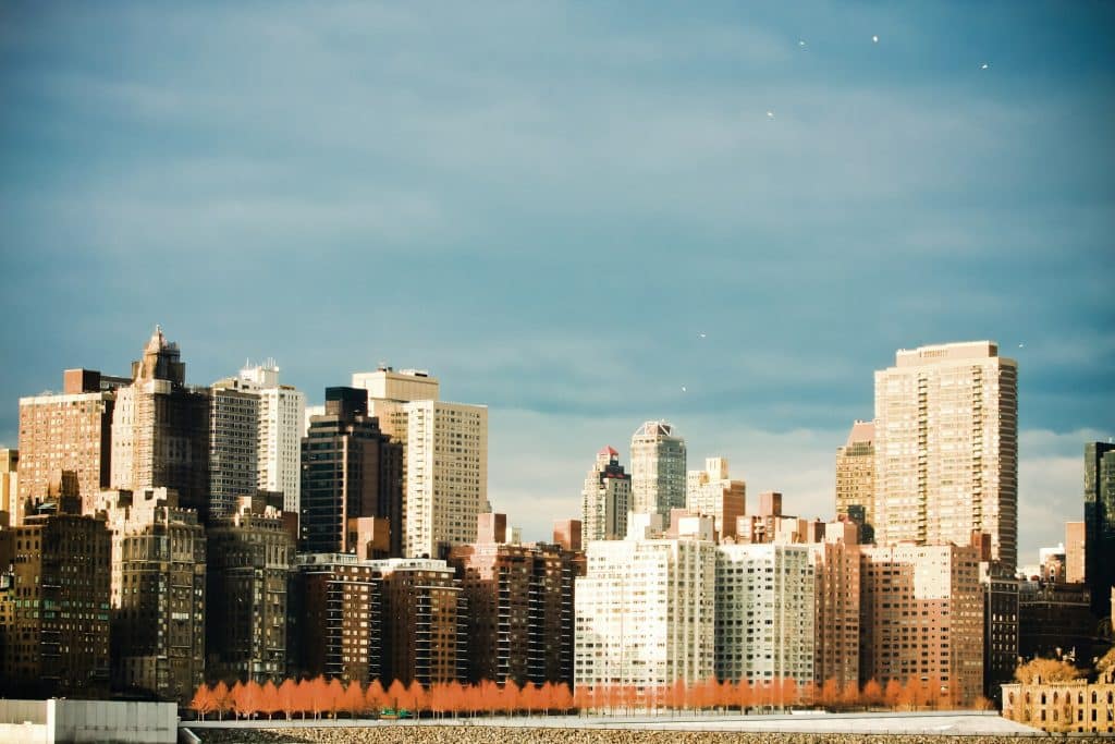 Illustrative New York City skyline for commercial property investment report