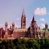 Parliament Hill in Ottawa, Canada, illustrating the Bank of Canada's October 2026 policy decision; not the Bank of Canada headquarters